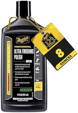 Meguiar's Professional M205 Ultra Finishing Polish Mirror Glaze, 8oz