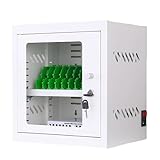 Cell Phone Locker Charging Station, Charging Mobile Phone Cabinet Locking Security Cabinet, One-Touch Switch for School Office Employees,12/20/30/40/50/60 Device Mobile Phone Charging Cabinet