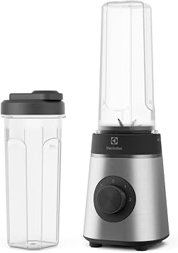Electrolux E4SB1-4ST Create 4 Compact Blender | Buz Kırıcı, Çoklu Hız, Darbe Fonksiyonu, Taşınabilir Şişe, Kolay temizlik için Çıkarılabilir Bıçak | Paslanmaz Çelik