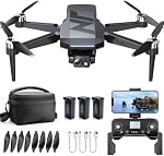 3-Axis Gimbal GPS Drone with 4K Camera, 90 Min Long Flight Time,3280 FT Long Control Range, Auto Return