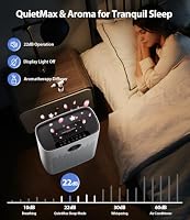 Air Purifiers for Home Large Room, Cover Up to 2400 Ft² with True HEPA Filter, Smart Mode, PM2.5 Air Quality Display, 22dB Sleep Mode, Aromatherapy with 2X-Purification & 360°Air Outlet, HAP603 — image 6