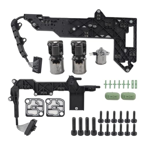 SAOKNCE 0B5 DL501 7-Speed Transmission Solenoid w/Wire Harness Repair Kit Compatible with Audi A4 A5 A6 A7 Q5 Replace# 0B5398048D 0B5398048C