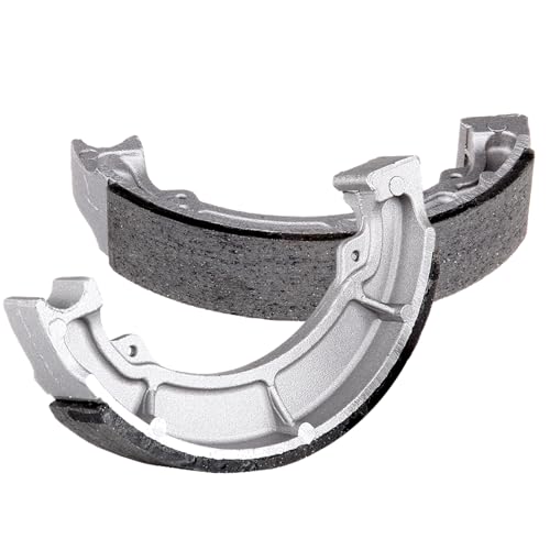 ECCPP Brake Shoes Fits for Kawasaki Bayou 220 KLF220A 1988-2002, for Kawasaki Bayou 250 KLF250A 2003-2010, for Kawasaki Bayou 300 KLF300B 1997-2004, 706 Front Brake Shoes