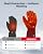 KEMIMOTO Heated Motorcycle Gloves for Men Women Type-C Rechargeable Battery Water Resistant Winter Riding Electric Heating Glove 7.4V 2500mAh Touchscreen Lasts up to 6 Hours