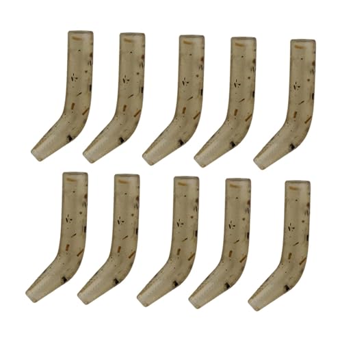 koolsoo 鯉釣りフックキッカー 10個 釣りフックショートラインアライナー 砂利の端の湖用安定アクセサリー, spot L