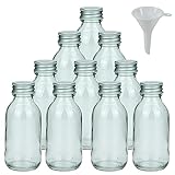 flasche opera 100ml Lieferumfang: 10 Flaschen mit Schraubdeckel silberfarben und 1 Trichter ca. 5 Ø cm