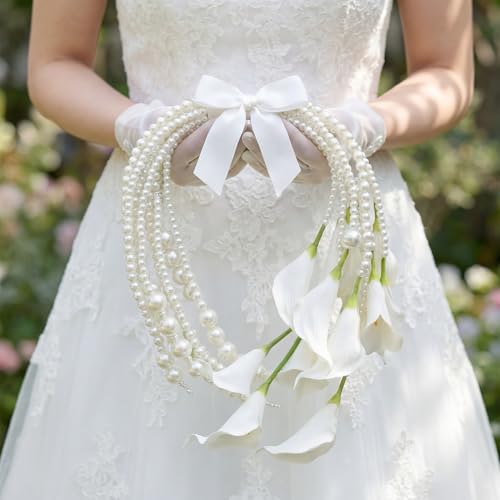Suncalla Pearl-Accent Bridal Bouquet Kit