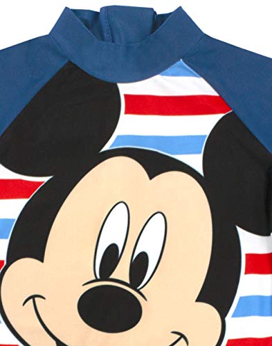 Disney Roupa de banho Mickey Mouse para meninos | Fantasia infantil Sunsafe, Azul, 18-24 Meses