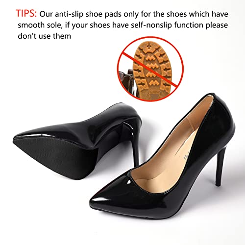 Image of Sole Bottom Protector, Self-Adhesive Grips for Shoes, Non-Slip Pads, Shoe Guard, Anti-Slip Grip Pads