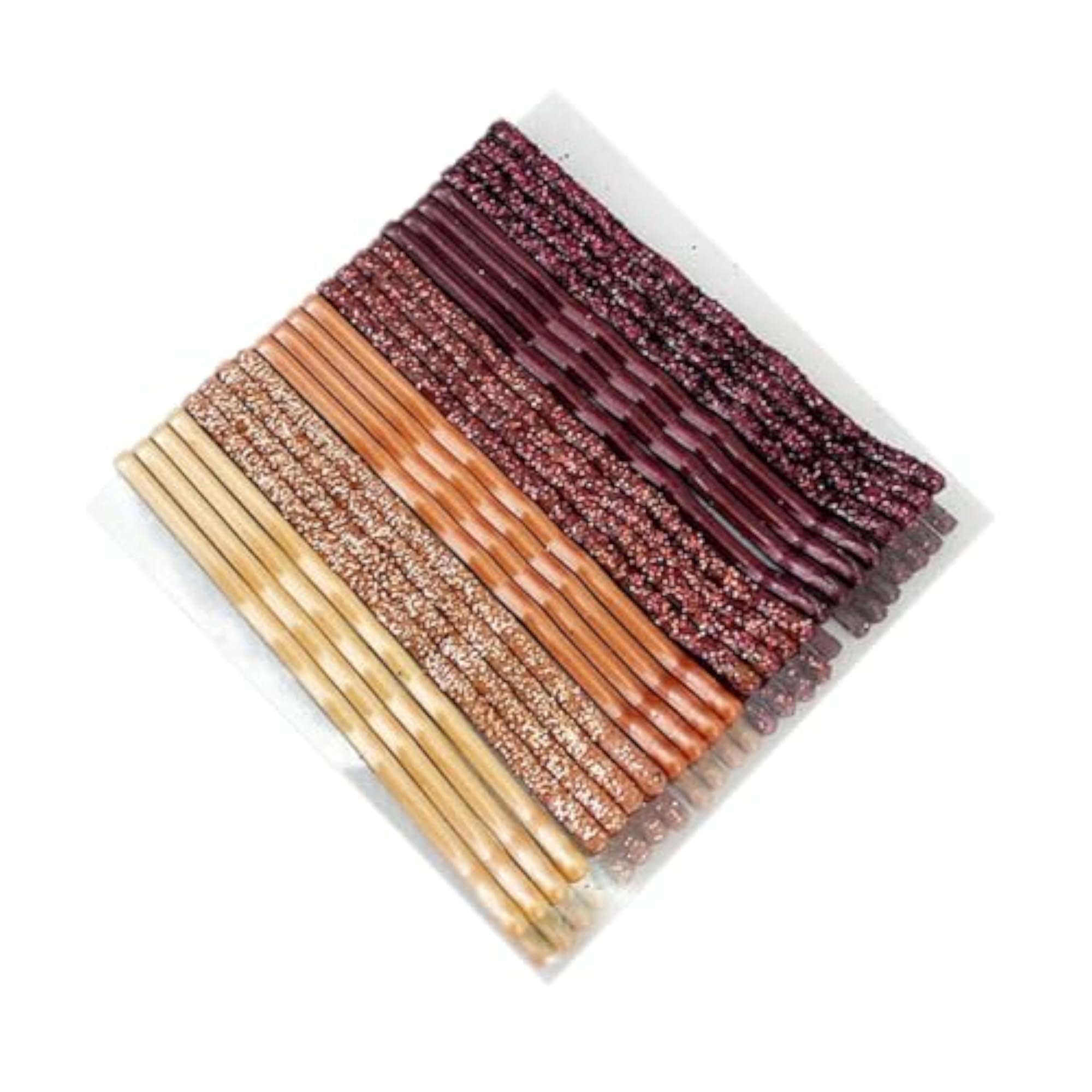 48 Bobby Pins, Colour Gradient Hair Clips Set