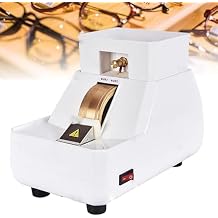 Manual Lens Grinder, Optical Lens Edger and Lens Polisher, Lens Grinder Cutter Glass Polishing Machine, for Fine Grinding, Fine Grinding and Slot Grinding