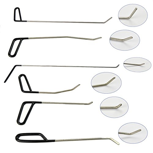 Furuix Pdr Rod Set Dent Puller Kit Paintless Dent Repair Tools Car Dent Remover Auto Dent Puller With Hammer And Tap Down Car Dent Remover Kit #TOP5