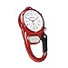Dakota Watch Company Watch Mini Clip with Microlight, Red/Black
