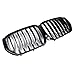 X5 G05 Grill Compatible for (2019-2023) X5 G05 Grille, ABS Black Kidney Grill (Gloss Black Single Slat)
