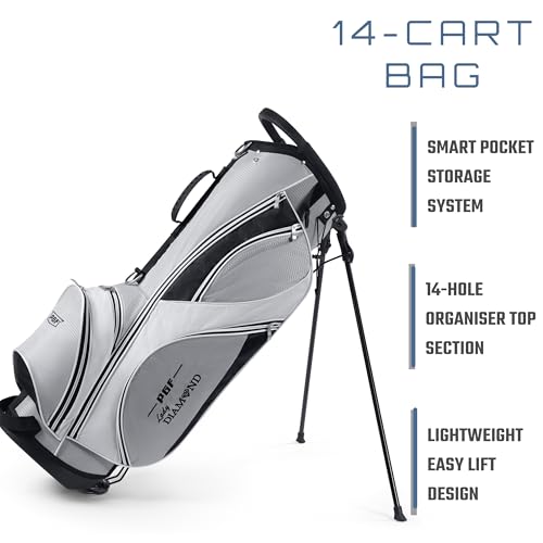 PGF Lady Diamond S5 Women's Complete Golf Club Package Set on course