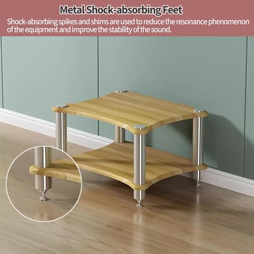 Rangement vertical des composants audio et console multimédia pour système hifi - 6