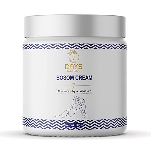 7 Days Breast Destressing Cream for Women - With Hyaluronic Acid and Vitamin E | Body Massage Cream -50 g - Image 2