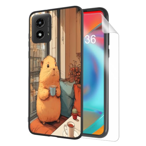 HJCYXJLK for Motorola Moto G Power 2024 Lightweight Soft TPU Phone Case