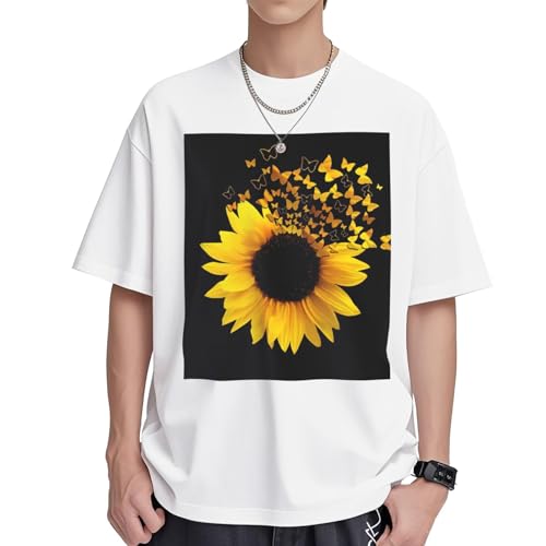 T-shirt fleur et papillon femme pour vos sorties estivales d'été
