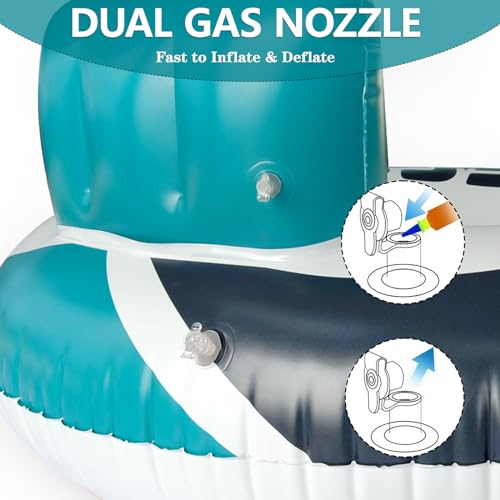 Luftmatratze Pool Ahornblatt Design - Schwimmsessel Mit Getränkehalter Für See & Pool