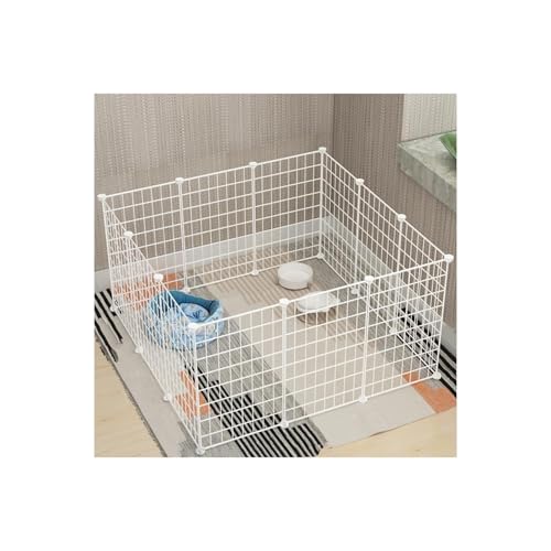 HUFIREHU 犬用ゲージ ドッグラン メタル製 折り畳み式 ペット用柵 折り畳み式 ペットサークル 犬 ペットフェンス ペットフェンス 中大型犬用 ペットケージ 犬 サークルケージ 犬ゲージ 犬 サークル 大型犬用 室内 ペットフェンス ペットサークル