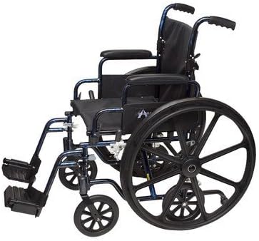 Transformer 16" Lightweight Transport Wheelchair