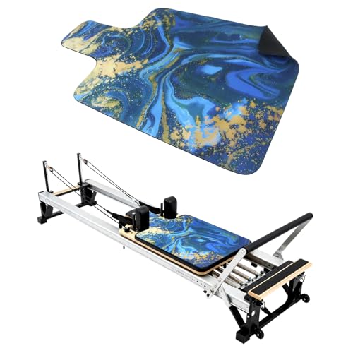 Non-Slip Pilates Reformer Mat with Fleece Surface