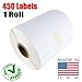 iMBAPrice - 10 Roll of 450-4x6 Direct Thermal Labels for Zebra 2844 ZP-450 ZP-500 ZP-505 (1 inch core) - 95+60GSM Top Coated