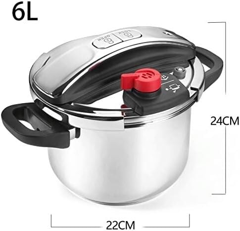 Olla a presión acero inoxidable 6L miniatura 3