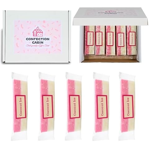 Coconut Ice Bars Gift Set - 5 Bars Cover