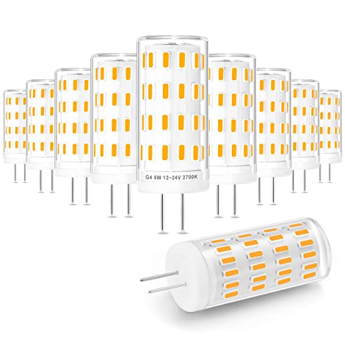 Ziomitus G4 T3 LED hXP[vd 5W 12~24V 40W 35W nQ 2700k \tgEH[zCg d G4 JC oCsd OfbLKiKi pXƖp 450LMA(10pbN)