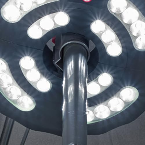 Lumières pour parasol extérieur : l'éclairage rechargeable idéal pour vos repas de jardin - 7
