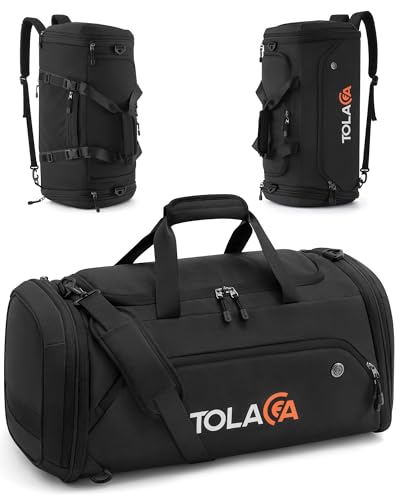 Tolaccea Sporttasche 56–70L für Herren & Damen– Erweiterbare...