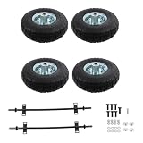 raseparter Wheel Kit Replacement with 10 in. Pneumatic Wheels
