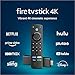 Fire TV Stick 4K streaming device with Alexa Voice Remote (includes TV controls), Dolby Vision