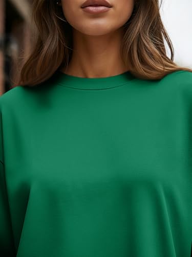 Image of Trendy Queen Womens Oversized Long Sleeve Shirts Fall Tops 2026 Basic Tees