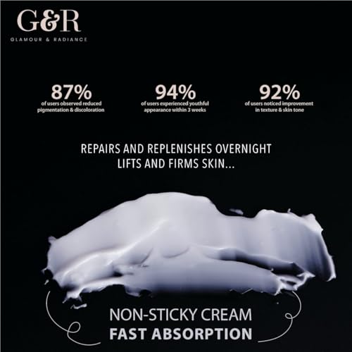 Image of G&R Night Cream 50g | Overnight Repair Cream For Pigmentation & Dark Spots | With Retinoids