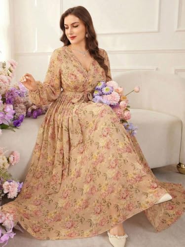 Image of TOLEEN Women's Plus Size Sequin Dress Luxurious Style Formal Cocktail Evening Party Maxi Dresses