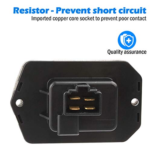 AUTEX HVAC Blower Motor Resistor Blower Resistor Fan Resistor Module RU-398 Replacement 79330SDRA0 Blower Regulator - Thumbnail 4