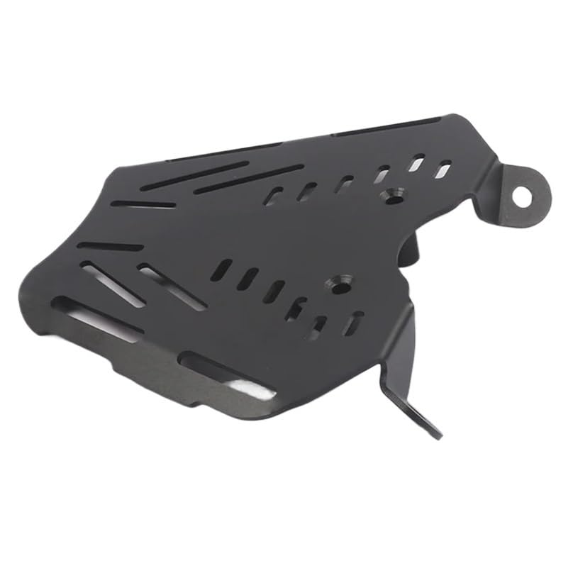 Porte-bagages moto Shengshi 368G, support coffre intégré solide avec plaque