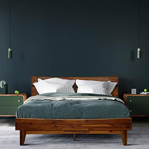 Acacia Platform Bed Frame