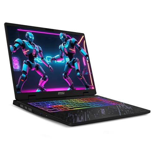 Image of MSI Pulse 16 AI Gaming Laptop, Intel Ultra 9-185H, 64 GB DDR5 RAM, 2 TB PCIe SSD, 16 inch QHD+ (2560x1600), Nvidia G-Force RTX 4070, W11 Pro