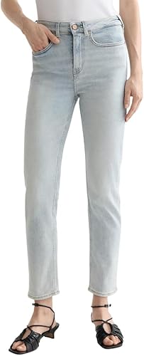 Scotch & Soda High Five Slim Jeans, Jeans, Mujer, Takedown Blue 966, 30W / 30L