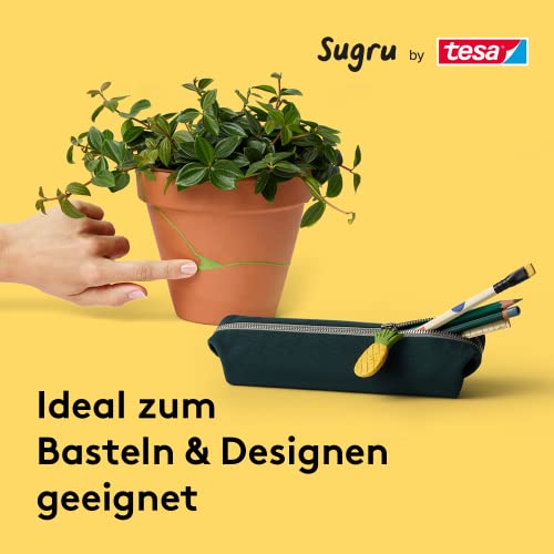 Sugru by tesa - Formbarer Allzweckkleber, 3er-Pack, 3 x 3,5 g, Schwarz, Weiß & Grau - vielseitige Klebeknete - zum Dekorieren, Kleben, Reparieren und für kreative DIY-Anwendungen