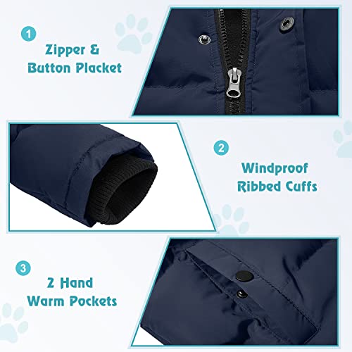 Image of FARVALUE Boy's Waterproof Winter Coat Mountain Snow Ski Fleece Jacket Thick Warm Detachable Hood Windproof Rain Coats
