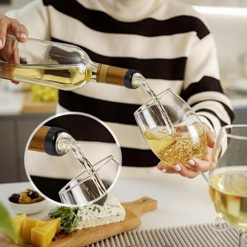 12 Becs Verseurs Doseurs Pour Bouteilles - 2cl, 3cl, 4cl, 6cl - Parfait Pour Cocktails, Shots Et Bar à La Maison - 9