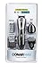 ConairMAN All-in-One Beard Trimmer for Men, for Face, Nose and Ear Hair Trimmer, Perfect for Travel, 4 piece Men's Grooming Kit, Lithium Battery-Powered