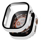 Facile à mettre et à enlever : le protecteur d'écran pour Apple Watch Ultra de 49 mm avec des découpes précises pour les boutons et ports fonctionnels, permet d'accéder à toutes les commandes, boutons, capteurs et fonctionnalités de l'Apple Watch. Vous pouvez facilement mettre et enlever la coque, charger directement, pas besoin de retirer le bracelet et la coque Apple Watch Ultra.