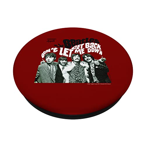 The Beatles – Get Back Don’t Let Me Down PopSockets PopGrip Interchangeable - Les Beatles, Paul McCartney, John Lennon, RIngo Starr, George Harrison The Beatles - Get Back Don't Let Me Down PopSockets PopGrip Interchangeable – Image 3