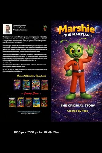 Marshie The Martian : The Original Story (The Marshie the Martian Series)